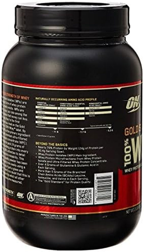 Optimum Nutrition 100% Gold Standard Whey Protein Double Rich Chocolate 2Lb