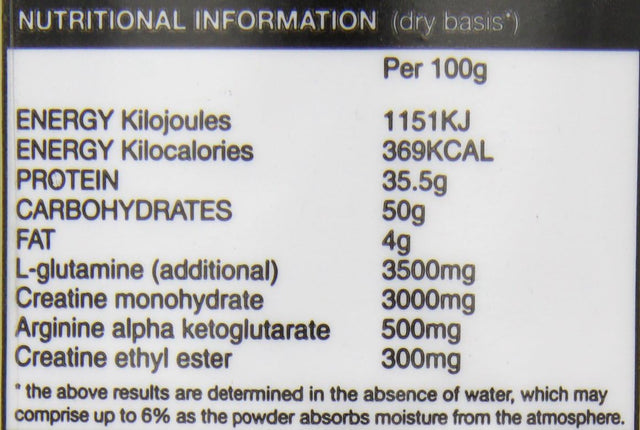 Protein + Carbs 1.4Kg Banana