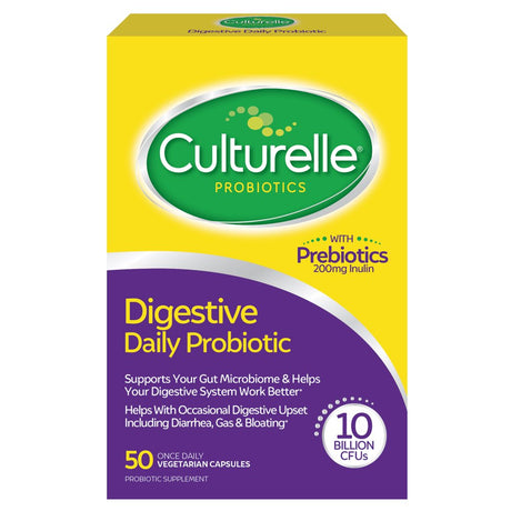 Culturelle Digestive Health Daily Probiotic Supplement, 50 Ct