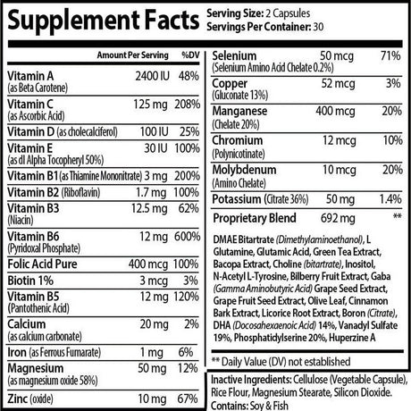 Neuro plus Brain and Focus