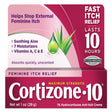 "Cortizone 10 Feminine Relief Anti-Itch Hydrocortisone Creme Intensive, 1 Oz"