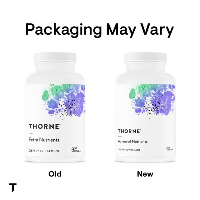 Thorne Advanced Nutrients, Multivitamin and Mineral Supplement with Nicotinamide Riboside, Foundational Support, 240 Capsules, 30 Servings