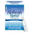 Refresh Optive Lubricant Eye Drops Preservative-Free Tears, 0.4 Ml, 30 Count