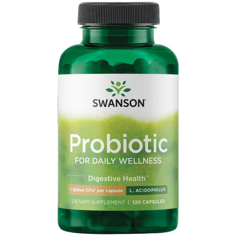 Swanson Probiotic for Daily Wellness 2 Billion Cfu 120 Capsules