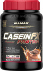 ALLMAX CASEIN-FX Protein, Chocolate - 2 Lb - 25 Grams of Slow-Release Protein per Scoop - Low Carb & Zero Added Sugar - Approx. 27 Servings