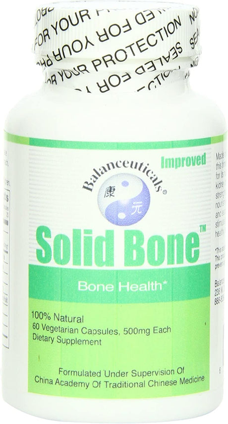 Balanceuticals Solid Bone Dietary Supplement Capsules, 500 Mg, 60-Count Bottle