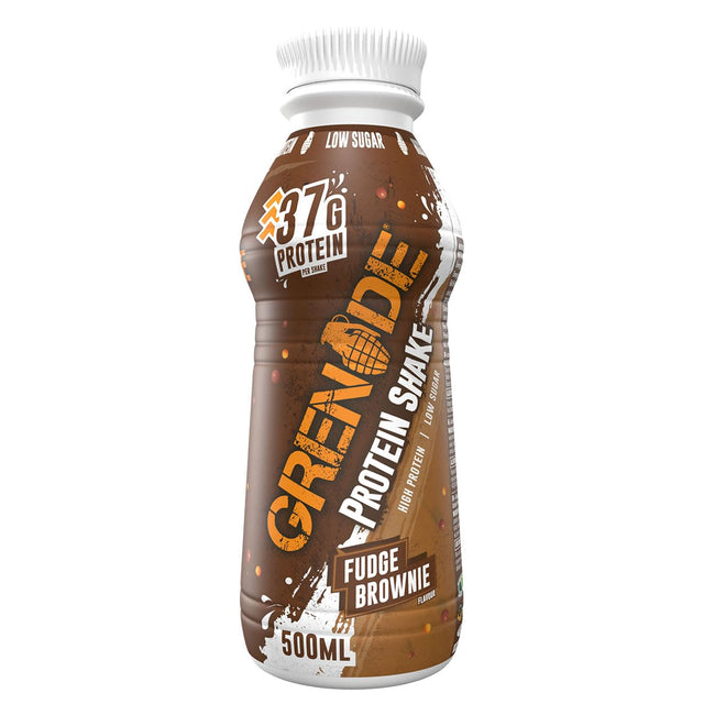 Grenade Carb Killa Fudge Brownie High Protein Shake, 6 X 500 Ml