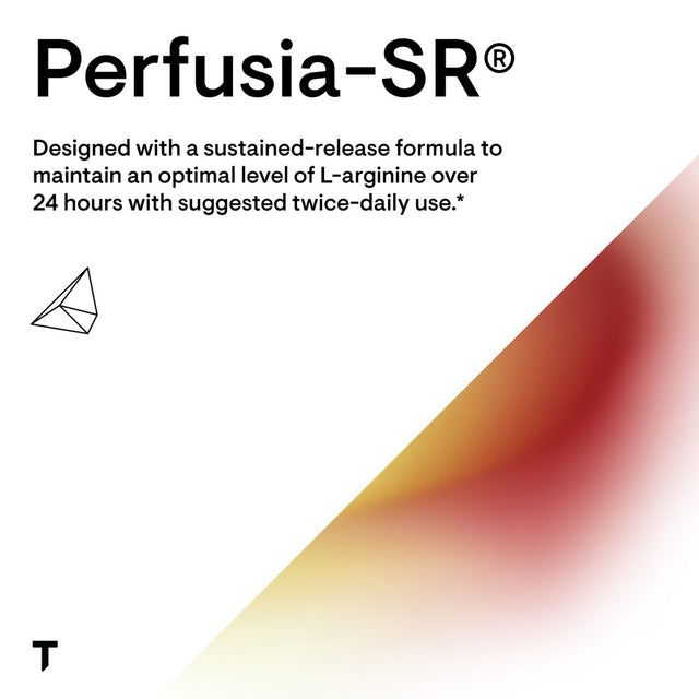 Thorne L-Arginine Sustained Release (Formerly Perfusia-Sr), Support Heart Function, Nitric Oxide Production, and Optimal Blood Flow, 120 Capsules, 60 Servings