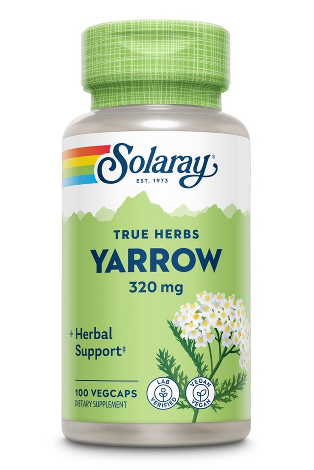 Solaray Yarrow -- 320 Mg - 100 Vegcaps