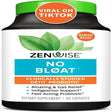 Zenwise NO BL at - Probiotics, Digestive Enzymes for Bloating and Gas Relief - Ginger, Dandelion, and Lactase to Improve Digestion - Vegan Water Retention Pills Diuretic for Women & Men - 60 Count 60 Count (Pack of 1)