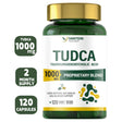 Vantein TUDCA Supplements 1000Mg, 120 Capsules TUDCA Liver Supplement for Liver Cleanse Detox and Repair, Promotes Digestive Health and Eye Health, 60 Day Supply