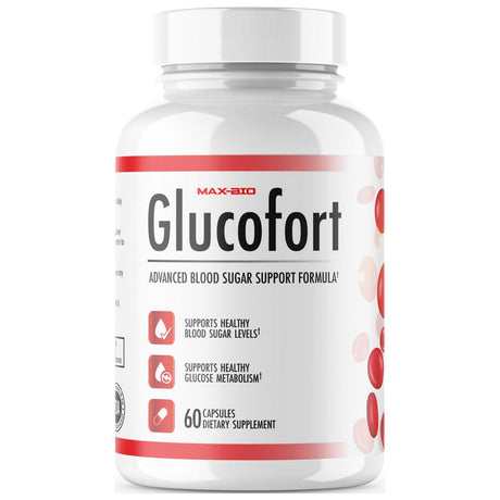 Glucofort Blood Sugar Support Capsules - Advanced Formula 60 Capsule (Pack of 2)