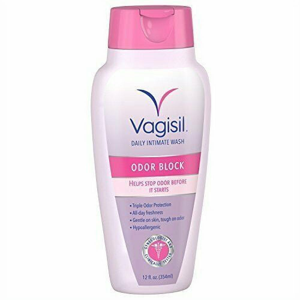 Vagisil Feminine Wash Odor Block Protection, Sensitive Skin, 12 Oz, 5