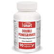 Supersmart - Double Pomegranate (90% Ellagic Acid) - Antioxidant Supplement - Cardiovascular Health - Liver Support | Non-Gmo & Gluten Free - 90 Vegetarian Capsules