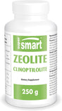 Supersmart - Zeolite Clinoptilolite - Micronized Less than 50 Μm - Mineral Immune System Booster | Non-Gmo & Made in USA - Gluten Free - 250 G