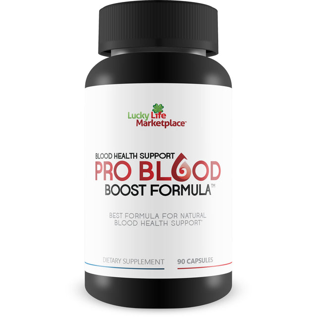 Blood Health Support Pro Blood Boost Formula - Blood Health Support Supplement - Our Best Formula for Natural Blood Health Support - Berberine, Cinnamon, Zinc - Promote Improved Blood Flow Naturally