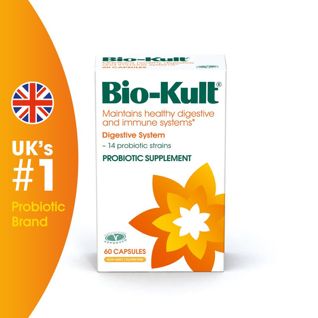 Bio-Kult Gut Health Probiotic Supplement, 60 Count