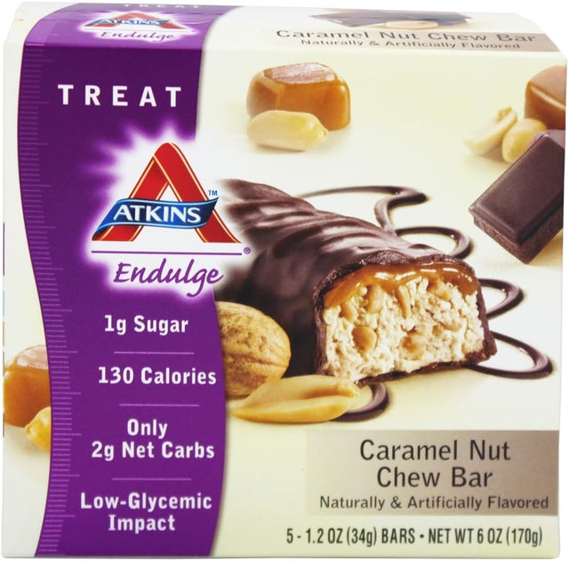 Atkins Endulge Caramel Nut Chew Bar