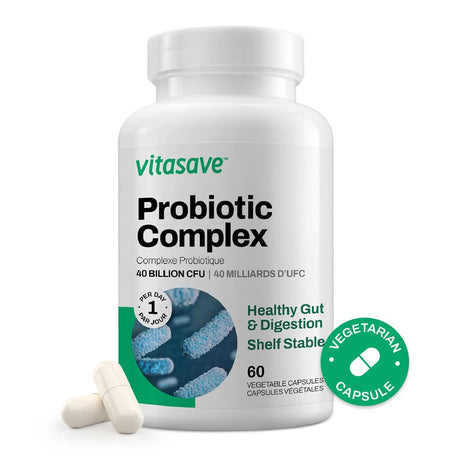 Vitasave - Probiotics for Women & Men, 40 Billion CFU, 60 Counts