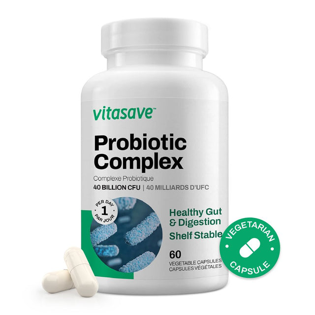 Vitasave - Probiotics for Women & Men, 40 Billion CFU, 60 Counts