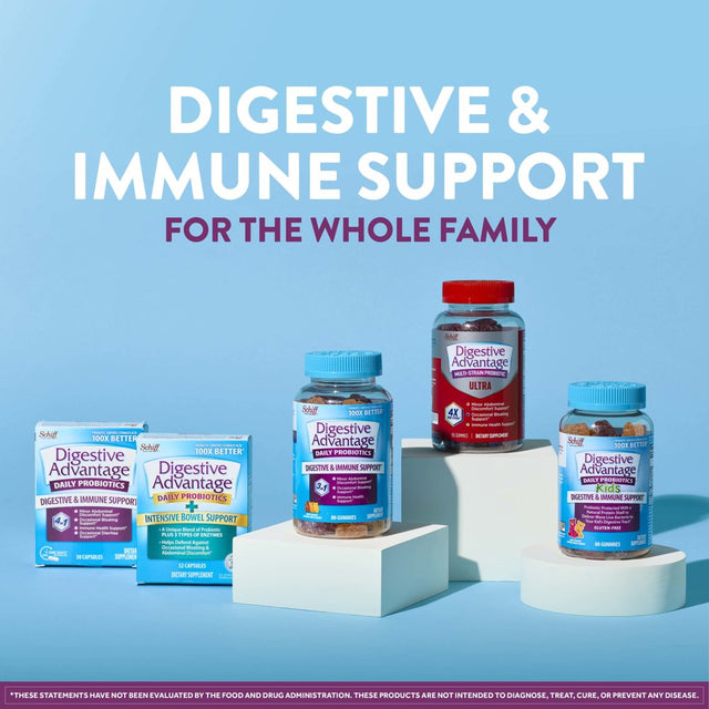 Digestive Advantage Probiotic Gummy with Apple Cider Vinegar 60 Ct.