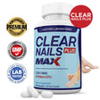 Clear Nails Max 40 Billion CFU Probiotic Nail Support 60 Capsules