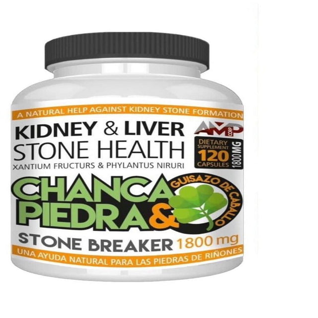 CHANCA PIEDRA Kidney Stone Breaker Liver Detox Pills 1800 Mg EXTRACT 120 Capsule