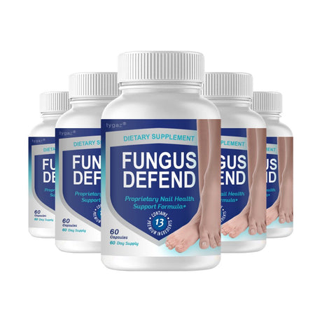 (5 Pack) Fungus Defend - Fungus Defend Proprietary Nail Health Support Formula