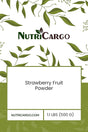 Nutricargo Strawberry Fruit Powder 1.1 LBS (500 G)