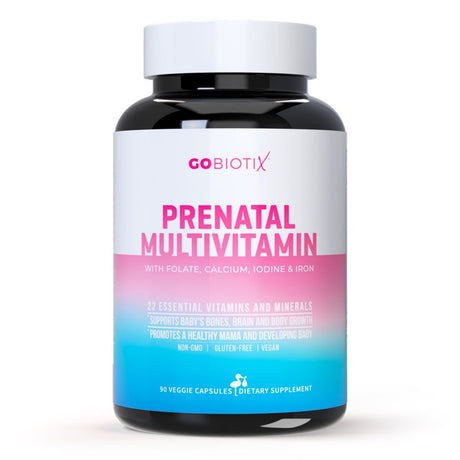 Gobiotix Vegan Prenatal Vitamins | Pregnancy & Pre Pregnancy | Prenatal Multivitamin