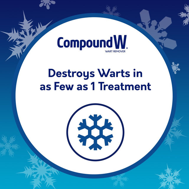 Compound W Freeze off Wart Remover, Maximum Freeze, 8 Applications