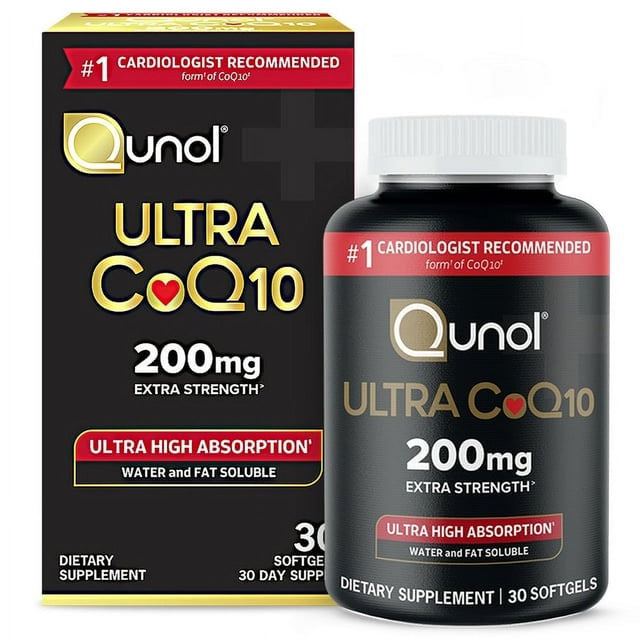 Qunol Ultra Coq10(200Mg)Extra Strength-Ultra High Absorption 45 Soft Gels