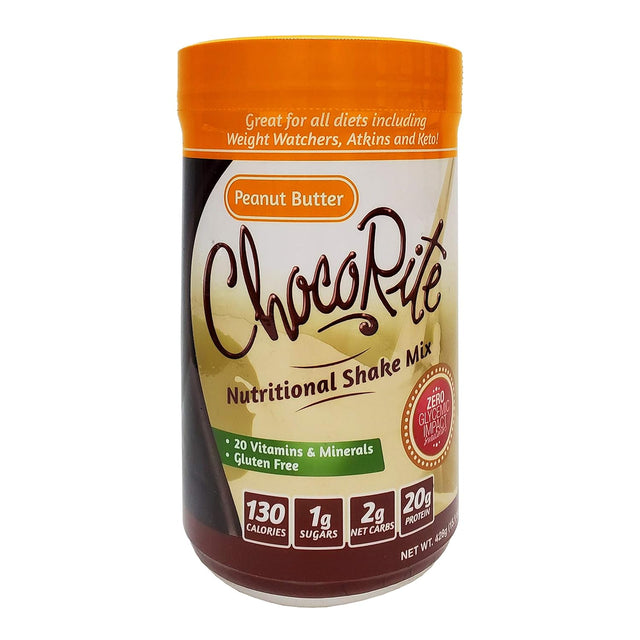 Chocorite Peanut Butter Protein Shake, 14.7 Ounce