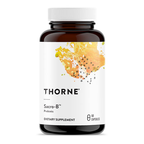 Thorne Research, Sacro-B Probiotic, Enhances Immune Function in the Gut, 60 Capsules