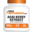 Bulksupplements.Com Acai Berry Extract Capsules, 1000Mg - Energy, Immune, & Skin Support Supplements (120 Veg Capsules - 60 Servings)