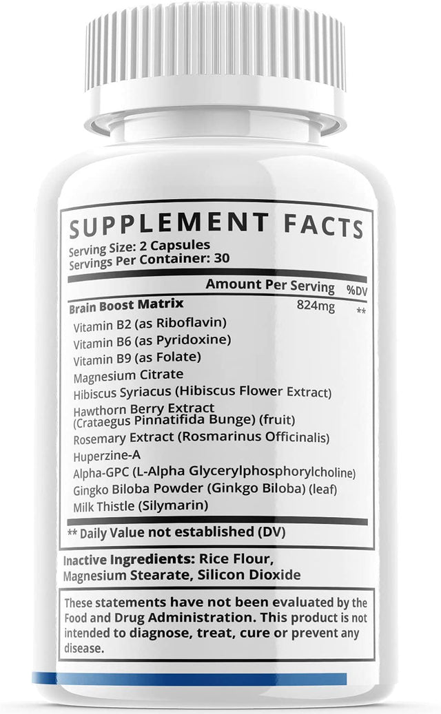 Synapse XT - Tinnitus Support Dietary Supplements for Healthy Middle and Inner Ear Structures, Including Cilia, Nerves, Hormone Levels and Blood Supply - 60 Capsules (1 Pack)