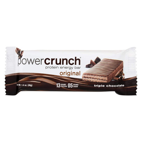 Protein Energy Bar Triple Chocolate 1.40 Ounces (Case of 12)