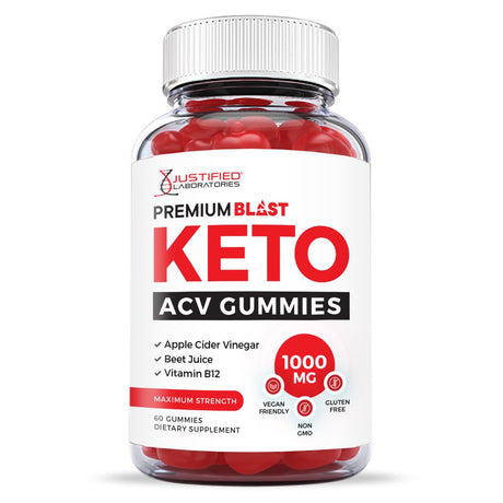 (10 Pack) Premium Blast Keto ACV Gummies 1000MG Dietary Supplement 600 Gummys