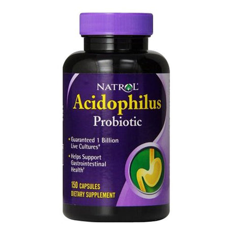 Natrol Acidophilus Probiotic Capsules 100 Mg , 150 Ea