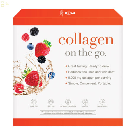 Youtheory Collagen Liquid, Sugar Free Berry Flavor, 30 Packets | 5,000 Mg of Uniquely Soluble and Highly Absorbable Collagen Peptide