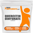 Bulksupplements.Com Quercetin Dihydrate Powder, 1000Mg - Antioxidant Supplement - Quercetin Supplement (250G - 250 Servings)