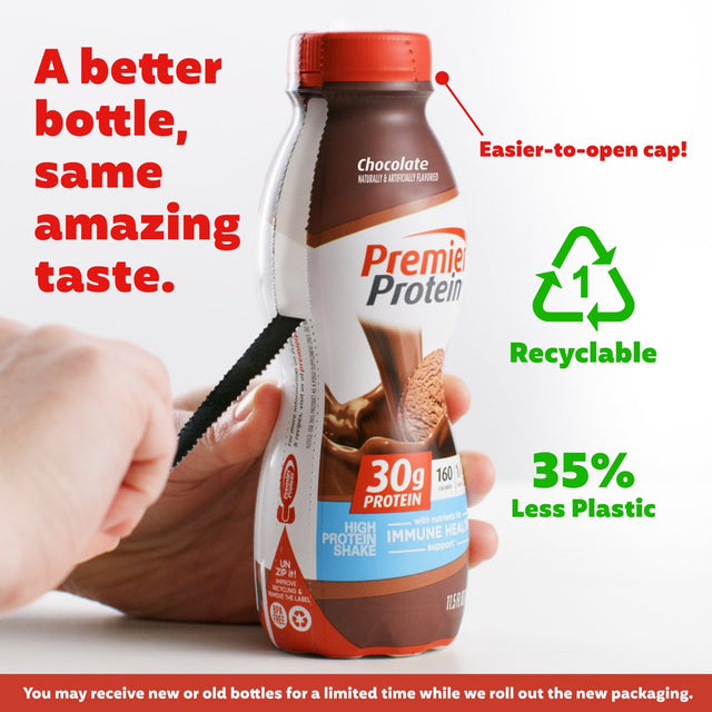 Premier Protein Shake, Chocolate, 30G Protein, 11.5 Fl Oz, 12 Ct