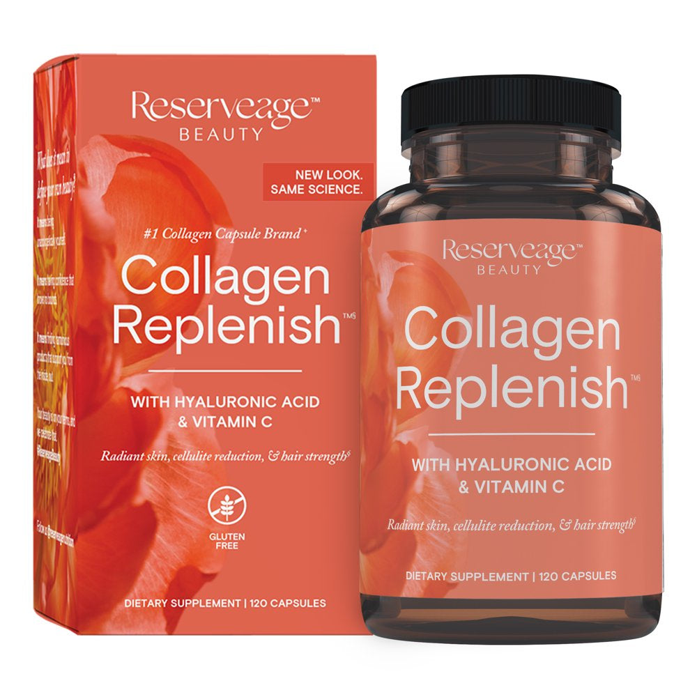 Collagen Replenish, 120 Capsules, Reserveage Nutrition – Nutricity.co.nz