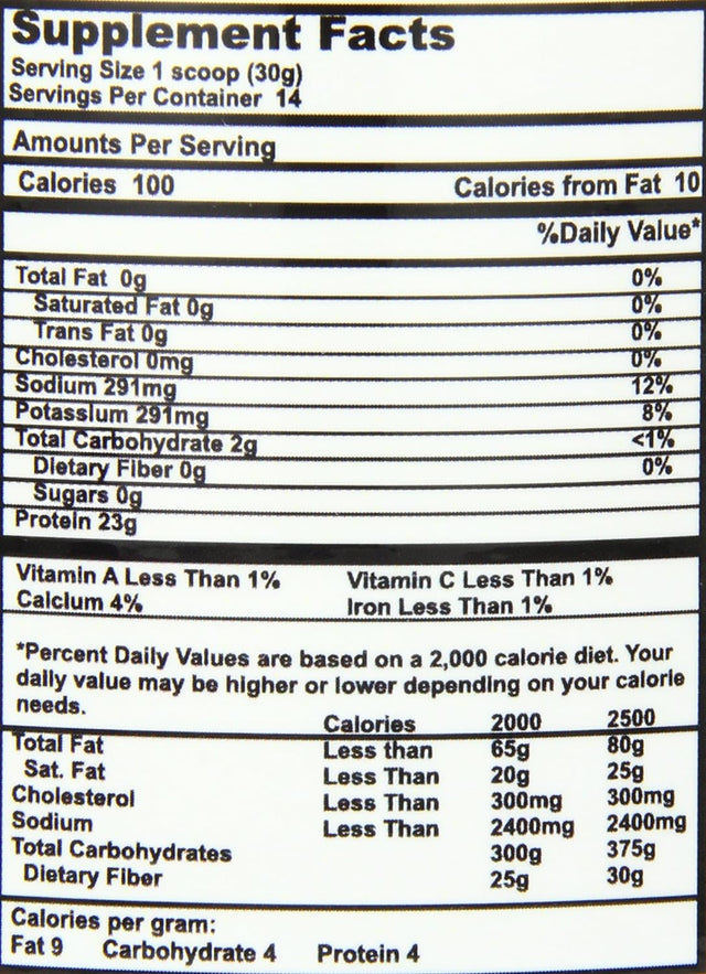 Egg White Protein Choc 14.84Oz