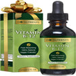 Go Nutrients Vitamin B12 Sublingual Liquid Drops Supplement with Raspberry, Vegan-Friendly - 2 Oz