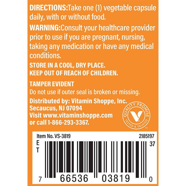 Ultimate 10+ Probiotics, 20 Billion Cfus for Digestive Health, Immune Support and Respiratory Health (60 Vegetable Capsule) by the Vitamin Shoppe