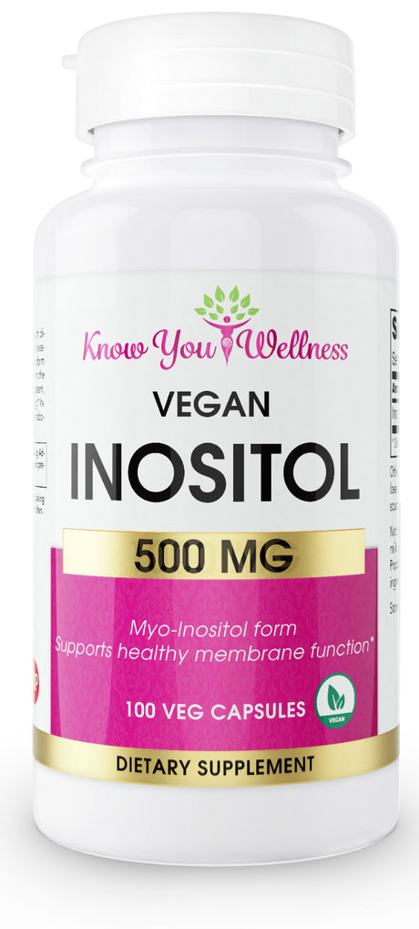 Myo Inositol 500 Mg Fertility Pills Boost Fertility Stimulate Ovulation for PCOS 100Capsules