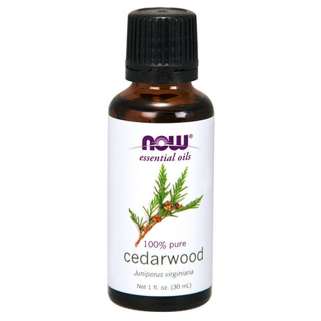 Now Foods Essential Oils Cedarwood -- 1 Fl Oz