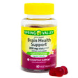 Spring Valley Brain Health Support Dietary Supplement Gummies, Cherry, 300 Mg, 60 Count