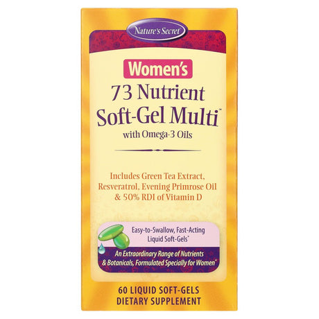 Nature'S Secret Women'S 73 Nutrient Soft-Gel Multivitamin, 60 Ct